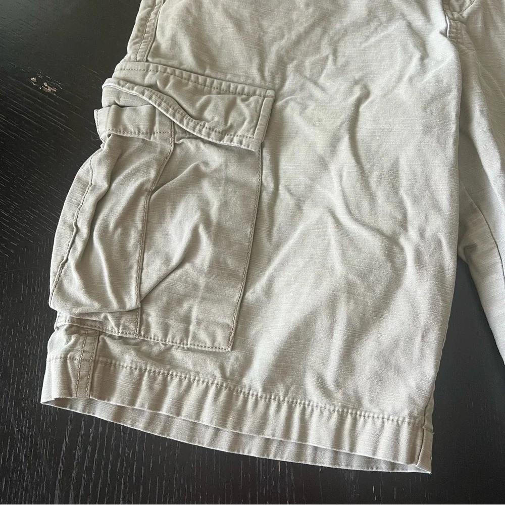 Amplify Men's Casual Cargo Shorts - khaki tan